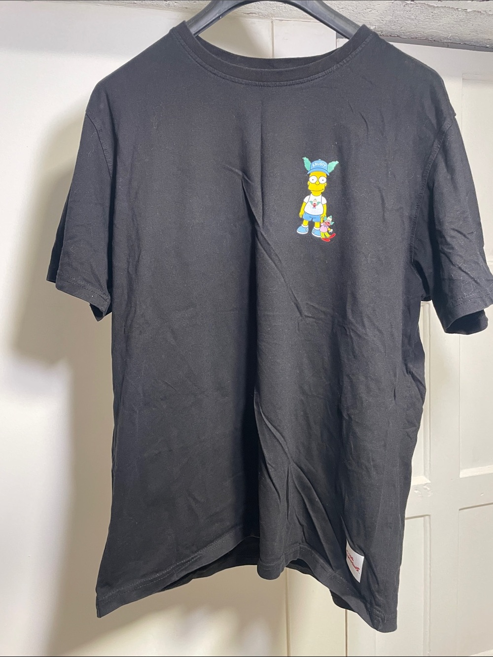 PRIMARK Graphic Tee Black Short Sleeve Tee with THE SIMPSONS Colorful - Picture 2 of 8